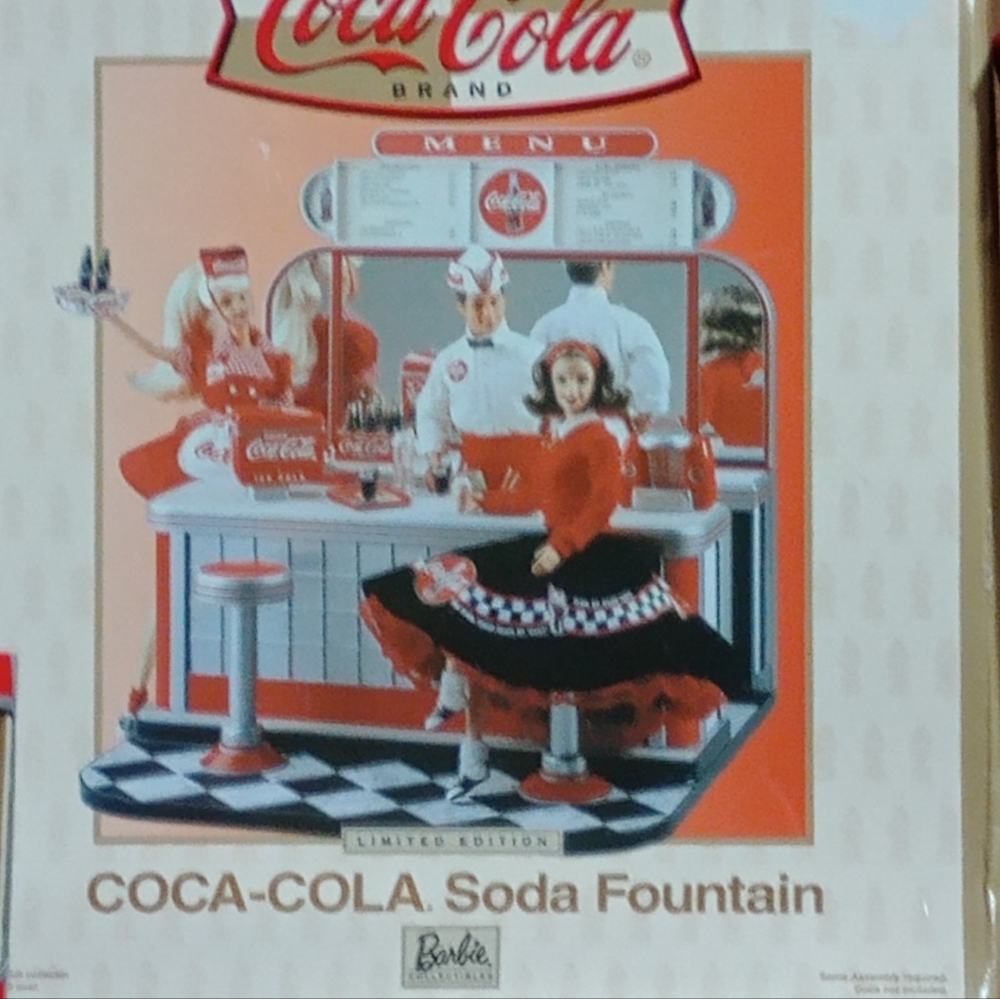 Coca-Cola Retro Waitress Doll Display